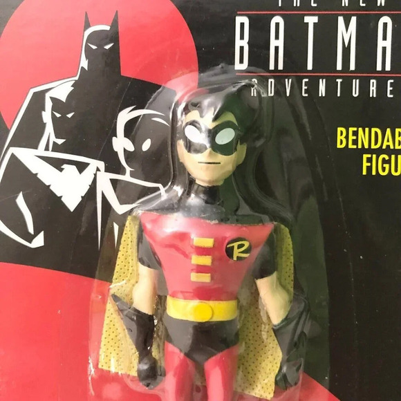 The New Batman Adventure Robin Bendable Figure 5 Inch Tall Toy DC Comics - Picture 4 of 16